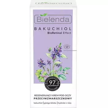 BIELENDA восстанавливающий крем против морщин вокруг глаз BAKUCHIOL