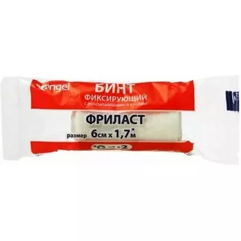 Бинт фиксирующий клинса 6смх1,7м фриласт