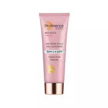 BIO ESSENCE Гель для умывания с антиоксидантами c Золотом 24К и розовой водой 100.0