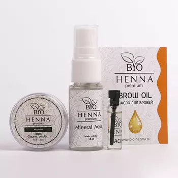 BIO HENNA Подарочный набор окрашивание и уход