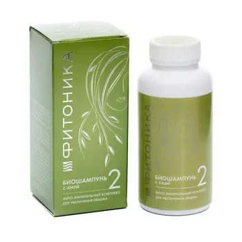 БИОБЬЮТИ Биошампунь №2 Фитоника "С хной" (увеличение объема)