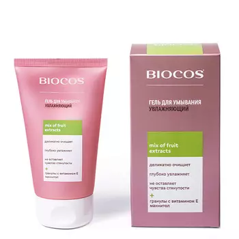 BIOCOS Увлажняющий гель для умывания Mix of Fruit Extracts