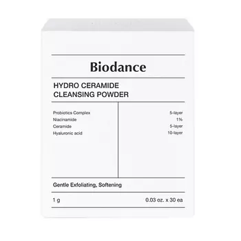 BIODANCE Увлажняющая энзимная пудра с церамидами Hydro Ceramide Cleansing Powder