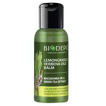BIODEPO Бальзам для волос восстанавливающий с маслами лемонграсса и вербены Lemongrass and Verbena Oils