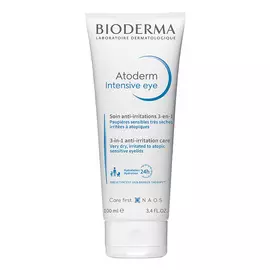 BIODERMA Интенсивный уход 3-в-1 для очищения и питания чувствительной кожи век Atoderm 100.0