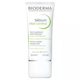 BIODERMA Мат контроль крем матирующий увлажняющий для жирной и комбинированной кожи лица Sebium 30.0