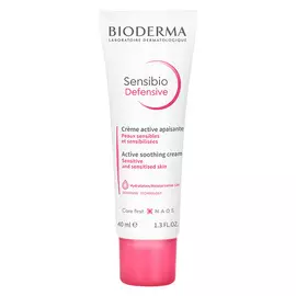 BIODERMA Крем легкий увлажняющий для чувствительной кожи лица Sensibio Defensive 40.0