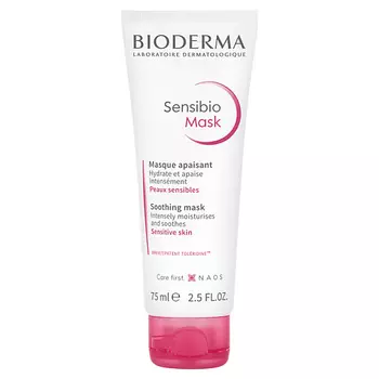 BIODERMA Маска успокаивающая для нормальной и чувствительной кожи лица Sensibio 75