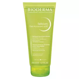 BIODERMA Гель Актив для умывания жирной и проблемной кожи лица Sebium 200.0