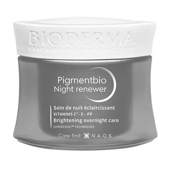 BIODERMA Осветляющий и обновляющий ночной крем против гиперпигментации кожи Pigmentbio 50.0