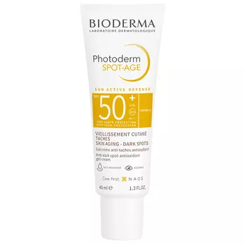 BIODERMA Солнцезащитный крем Photoderm против пигментации и морщин SPF 50+ 40.0