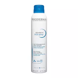 BIODERMA SOS Спрей против зуда для сухой, раздраженной и атопичной кожи лица и тела Atoderm 50.0