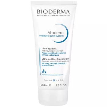 BIODERMA Успокаивающий гель для сухой, раздраженной и атопичной кожи лица и тела Atoderm Intensive 200.0