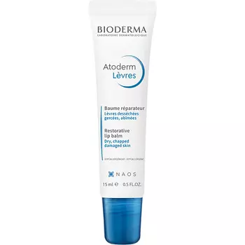 BIODERMA Восстанавливающий бальзам для сухой, поврежденной кожи губ Atoderm 15.0