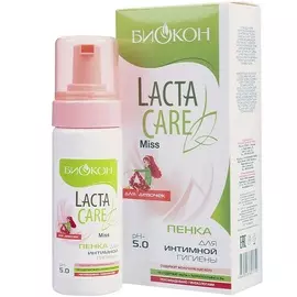 БИОКОН Пенка для интимной гигиены Lacta Care Miss