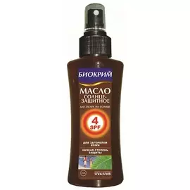 БИОКРИМ Масло солнцезащитное SPF 4 150.0