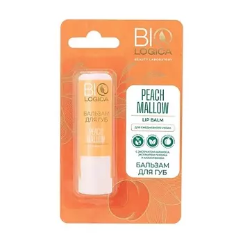 BIOLOGICA Бальзам для губ Peach Mallow