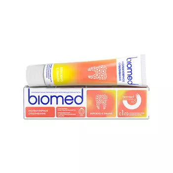 BIOMED Инновационная зубная паста со вкусом Гуавы "Молекулярное отбеливание" HealthyWhite