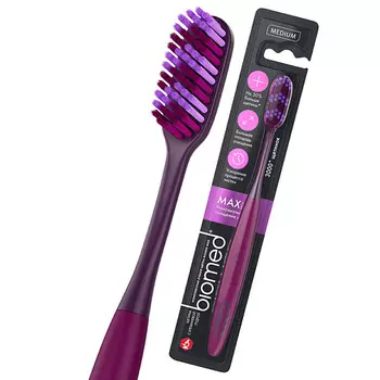 BIOMED Комплексная зубная щетка средней жесткости Max