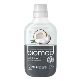 BIOMED Комплексный ополаскиватель для полости рта «SUPERWHITE»