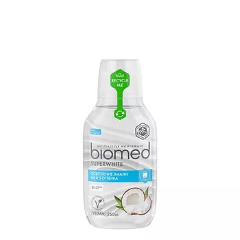 BIOMED Комплексный ополаскиватель для полости рта Superwhite