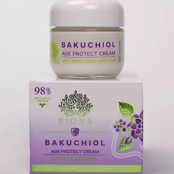 BIONA BAKUCHIOL AGE PROTECT CREAМ Крем для лица от морщин 50.0