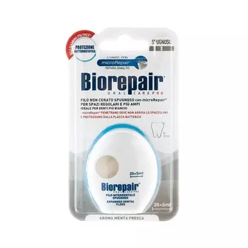 BIOREPAIR Filo Non Cerato Spugnoso Губчатая зубная нить без воска