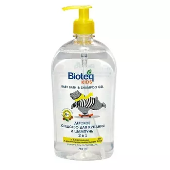 BIOTEQ 2 в 1 Средство для купания и шампунь 0+ 750.0