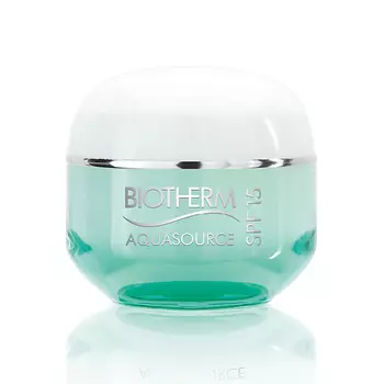 BIOTHERM Сверхлегкий увлажняющий крем для кожи лица с SPF15 Aquasource
