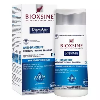 BIOXSINE Шампунь интенсивный термальный против перхоти DermaGen
