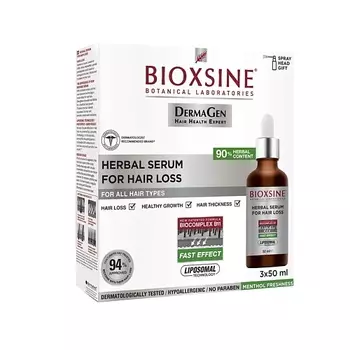 BIOXSINE Сыворотка против интенсивного выпадения для всех типов волос DermaGen