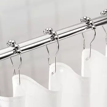 BIRDHOUSE Кольца для шторки в ванной металлические