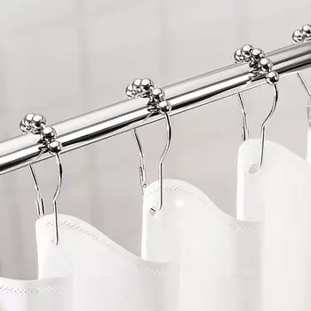 BIRDHOUSE Кольца для шторки в ванной металлические