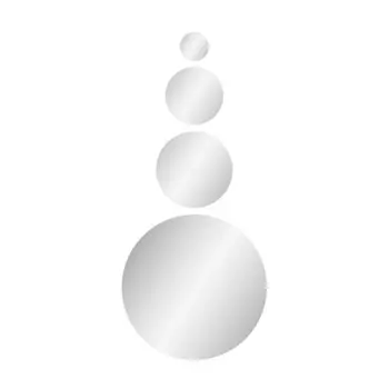 BIRDHOUSE Зеркальные наклейки интерьерные на стену