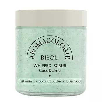 BISOU Взбитый скраб для тела Кокос-Лайм 250.0