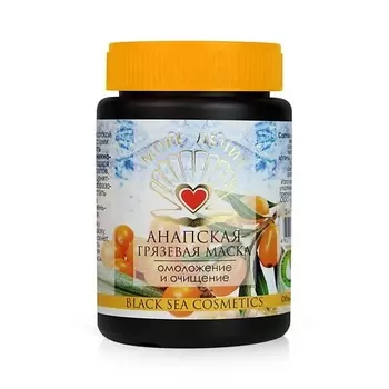 БИЗОРЮК Бизорюк Грязевая маска для лица "Обновление и Очищение" с ламинарией и спирулиной МореЛечит 100.0