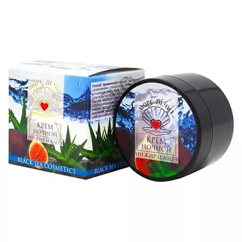 БИЗОРЮК Бизорюк Крем для лица Ночной увлажняющий Инжир и алоэ 50.0