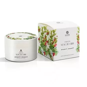 БИЗОРЮК Масло Ши для тела для иммунитета кожи Взбитое с витаминами С и D 50.0