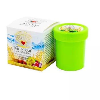 БИЗОРЮК Бизорюк Морская маска для лица "Лифтинг и питание" с фейхоа и ламинарией МореЛечит 40.0