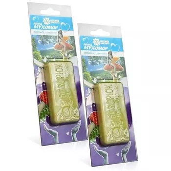 БИЗОРЮК Натуральное мыло для лица Мухомор против купероза и акне 2