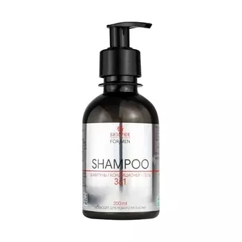 БИЗОРЮК Шампунь мужской 3в1 200.0