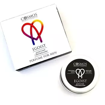 БИЗОРЮК Твердые духи для мужчин с феромонами Egoist 20