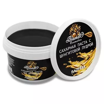 BLANDO COSMETICS Сахарная паста для шугаринга и для депиляции плотная с шунгитом 350.0