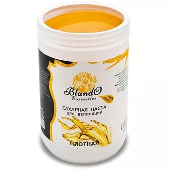 BLANDO COSMETICS Сахарная паста для шугаринга и для депиляции плотная 1500.0