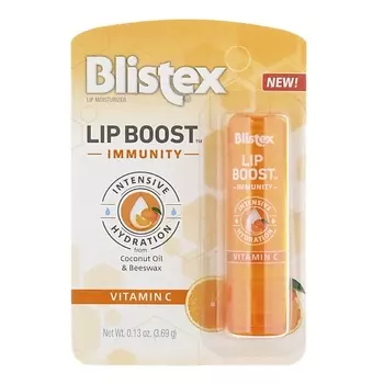 BLISTEX Интенсивно увлажняющий бальзам для губ с витамином С Lip Boost Immunity