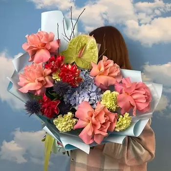 BLOOM ROOM Цветы живые Собрали весну в букет