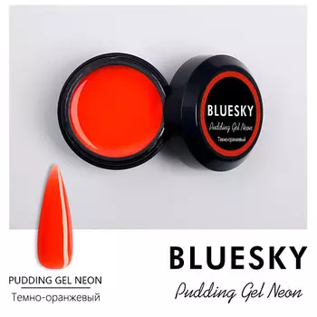BLUESKY Цветной неоновый полигель Pudding Gel Neon