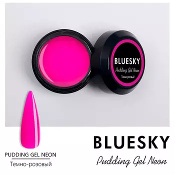 BLUESKY Цветной неоновый полигель Pudding Gel Neon