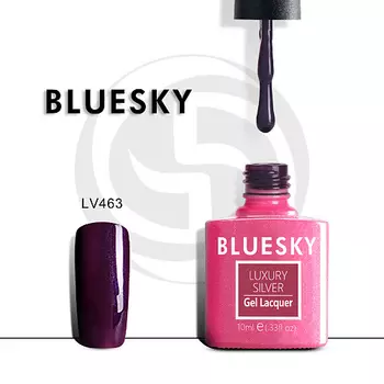 BLUESKY Гель-лак Luxury Silver LV574