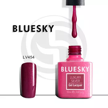 BLUESKY Гель-лак Luxury Silver LV574